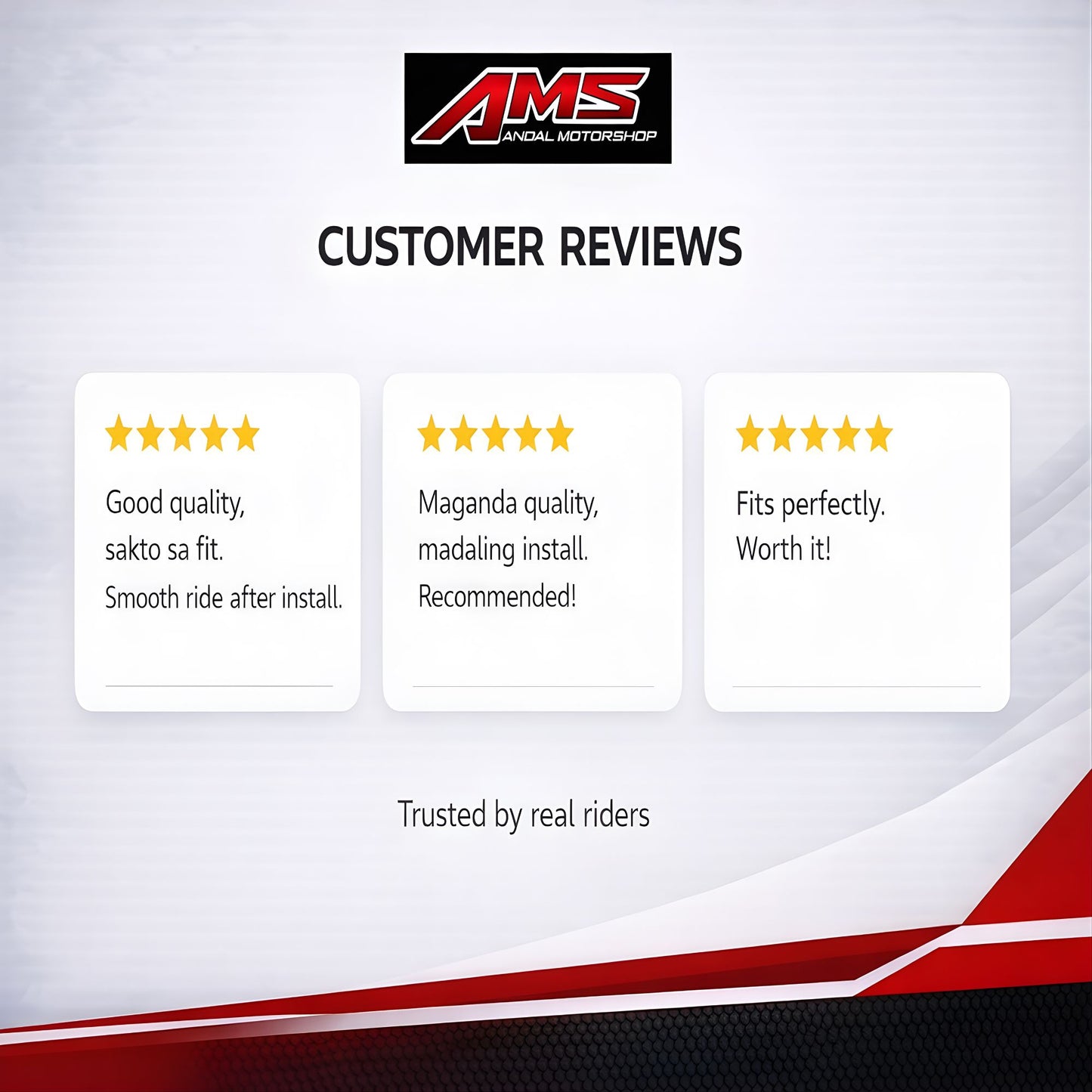 Magic Lowered Spring Pro Suspension Kit 3.8CM – With Fork Oil + Oil Seal | Full Front Refresh
