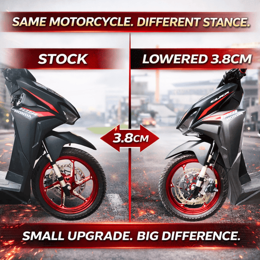 Magic Lowered Spring 3.8CM/1.5 inch Drop (1 Pair) – Front Shock Lowering